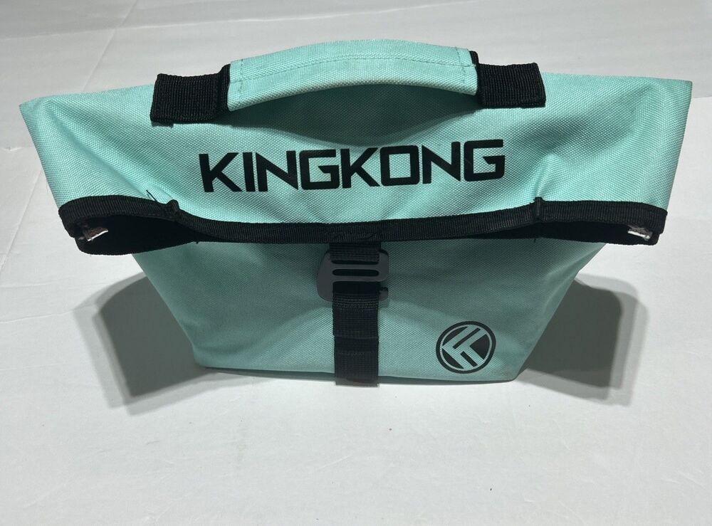 King Kong Insulated Lunch Cooler Bag – Teal Blue – 8” x 6” x 10” Back To School